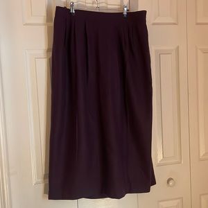 Vivien of Holloway Pocket Skirt Purple NWOT sz 22 UK 16US